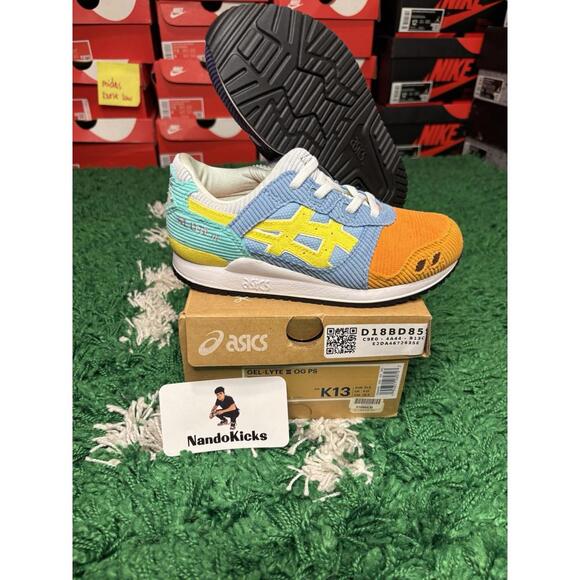 ASICS Sean Wotherspoon x atmos x Gel Lyte 3 PS 'Corduroy' 1204A018-000 13C